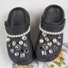 Accesorios Populares Transfronterizos para Zuecos Hebilla de Zapato de Diamante Flor de Zapato Desmontable DIY Hebilla de Zapato Hebilla de Flor de Zapato con Pedrería Estrellada