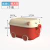 Caja de Almacenamiento de Juguetes de Bloques de Construcción para Niños, Caja de Almacenamiento de Ropa de Bebé, Caja Ajustable para el Hogar/Coche, Caja Push-pull de Gran Capacidad