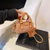 Bolsa Mini Almofada Fashion de Mão Feminina 2024 Inverno Nova Tendência Retro Casual Bolsa de Ombro Bolsa Feminina de Alto Padrão