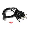 Tira de LED sem soldagem linha de conexão de fivela de junta 2835 5050 acessórios de conector de patch plugue adaptador de linha de soldagem