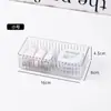 Caja de almacenamiento empotrada tipo cajón, cosméticos de escritorio acrílico transparente, separador, mesa caja de almacenamiento, estante de almacenamiento