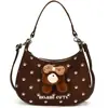 Bolsa Casual Fofa Nova para o Dia a Dia 2026 Moda Feminina Superfície Macia Estilo Coreano Design de Nicho Bolsa de Ombro Único Transversal Dumpling