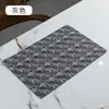 Jogo Americano de PVC Doméstico Tapete de Isolamento Térmico Tapete de Mesa Redondo Cozinha Porta-copos Criativo Hotel Jogo Americano Ocidental À Prova de Óleo Impermeável