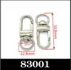 Fábrica de ganchos para cordão atacado metal espessado rotativo colorido fita gancho 8mm cordão de celular fecho bico de águia