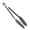 Pinza de acero inoxidable para alimentos, cocina, barbacoa, frituras, filetes, pinza especial, pinza de silicona antiadherente resistente a altas temperaturas.