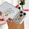 Película Protectora de Lente con Purpurina Compatible con Disney para Apple 18P/18PM/17P Protector Trasero para Cámara de Teléfono Móvil Nuevo