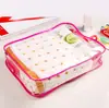 Bolsa de Maquillaje Colorida de PVC Engrosado Impermeable Bolsa de Artículos de Tocador de Viaje Bolsa de Almacenamiento Portátil de Gran Capacidad Admite Personalización de LOGOTIPO