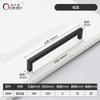 9*9 moderno simple transfronterizo comercio exterior internacional gabinete armario mueble tirador aleación de aluminio tirador de puerta de gabinete spray negro