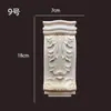Columna Romana Estilo Europeo Madera Maciza Tallada Decoración Sencilla Estilo Europeo Cabeza de Columna Estilo Chino Viga de Soporte Soporte de Viga Almohadilla Gabinete de Chimenea Metabo