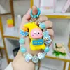 Corrente de Contas de Dopamina Transfronteiriça Chaveiro de Personagem Estrela de Desenho Animado Pingente de Boneca Corrente de Telefone Contas Fofo Charme para Bolsa