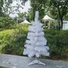 Decoración navideña regalo 30cm45cm60cm escritorio Árbol pequeño blanco decoración de ventana Árbol de Navidad blanco