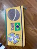 Brasil Itália Holanda França Alemanha Espanha Estojo para Fãs de Futebol Bolsa de Papelaria Presente Exclusivo para Fãs de Futebol