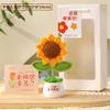 Regalo para el Día del Maestro Bouquet de Flores de Lirio del Valle Tejido Hecho a Mano DIY Modelo Nuevo 2026 Regalo de Jardín de Infancia para Maestros al Inicio del Ciclo Escolar