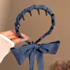 Diadema de Cinta con Lunares Florales para Mujer 2026 Nuevo Estilo Diadema para Lavarse la Cara Accesorio para el Cabello de Cola de Caballo Trenzada