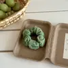NUEVO Lazo para el Cabello de Flor ~ Anillo de Toalla Ancho de Alta Elasticidad para Cola de Caballo, Sin Marca, Sin Daño al Cabello, Cuerda para el Cabello Dulce y Colorida