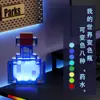 Mercancía Creativa de Minecraft Más Vendida: Lámpara de Espada de Mineral de Diamante, Linterna de Botella de Poción que Cambia de Color, Luz Nocturna Modelo Antorcha