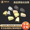 En stock fabricantes suministran directamente clip de cola de cadena de aleación de zinc uña cónica extractor cola cremallera tapón hebilla accesorios de hardware para equipaje