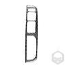 Adhesivo decorativo de fibra de carbono para puerta de Volkswagen Golf 4 99-04, accesorio de modificación interior para coche.