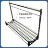 Máquina extendidora de tela para sala de corte Estante extendedor de tela Rodillo engrosado de acero inoxidable Máquina aflojadora de tela Máquina alimentadora de tela Estante arrastrador de tela