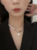 Collar de Celebridad de Internet para Mujer de Moda Personalizado ins Cadena para Clavícula que no se decolora Estudiantes Estilo Coreano Simple Nuevo Verano 2022 Suave