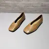 Nuevos Zapatos de Abuela Simples Cuadrados sin Cordones para Mujer, Otoño 2026, Zapatos Planos Versátiles para el Trabajo