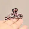 Clipe de Agarrar Pequeno Arco de Diamante Completo de Alta Qualidade Feminino Coreia do Sul Novo Estilo Clipe de Tamanho Pequeno Fino Clipe de Franja de Cabelo Quebrado Acessórios para o Cabelo Acessórios para a Cabeça