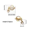 Accesorios Pequeños Transfronterizos Aleación de Esmalte DIY Pulsera Collar Llavero Accesorios Materiales Colgante Broche de Langosta Cruz