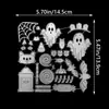 Casa de Halloween Fantasma Murciélago Marco Metal Acero al Carbono Troquel de Corte DIY Troquel de Corte Nuevo Suministro Transfronterizo