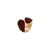 Anillos Cruzados Europeos y Americanos para Mujer, Diseño Geométrico de Nicho con Efecto de Goteo de Aceite, Sensación de Alta Gama, Anillo de Lujo Ligero, Joyería Versátil de Alta Gama