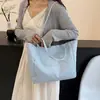 Bolso Tote Personalizado de Gran Capacidad con Patrón de Estrellas para Mujer 2026 Nuevo Simple Moda Bolso de Hombro Único y de Mano Lona para Viajes