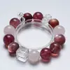 Pulsera de Cristal Natural Lepidolita para Mujer, Diseño de Moda, Pulsera de Lujo Ligero al por Mayor