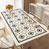 Mantel de PVC para mesa de comedor, impermeable y a prueba de aceite, desechable, de vidrio suave, ligero, de lujo, de alta gama, para el hogar.