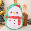 Almohada de Navidad decoración navideña almohada de alce de dibujos animados para árbol de Navidad cojín de Papá Noel para sofá de sala de estar venta al por mayor
