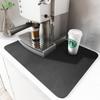 Tapete absorbente para cafetera transfronterizo Tapete para secar platos y cuencos Tapete escurridor de barra antideslizante Tapete para superficie de mesa de cocina Tapete desechable para mesa de comedor