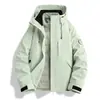 Chaqueta Impermeable Deportiva, Ropa de Trabajo, Chaqueta Cortavientos de Polar Transfronteriza, Forro de Plumas, Chaqueta Tres en Uno Hecha a Medida