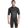 Traje de neopreno para Shabbat mujer impermeable femenino masculino manga corta protección solar 2mm una pieza natación snorkel traje de buceo cálido mujer