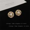 Pendientes de perlas y diamantes brillantes para mujer, ligeros, de lujo, combinables, de alta gama, elegantes, de estilo medio antiguo, vintage, de plata con aguja.
