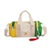 Bolso Cruzado Unisex Estilo Dopamina Fresco y Sencillo, Bolso Lindo Tipo Almohada Bebé en Bloques de Color de Moda, Nuevo Bolso de Mano para Niños