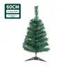 Fábrica de origem Natal verde criptografado proteção ambiental PVC árvore de Natal 1,2/1,5/1,8/2,1 metros casa árvore nua