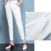 Oferta Especial Jeans 2026 Otoño Nuevo Estilo Versión Coreana para Mujer Casual Adelgazantes Elásticos de Cintura Alta Acortados 9313B
