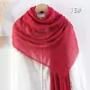 Bufanda de Algodón y Lino Burbuja de Comercio Exterior, Bufanda de Seda para Mujer, Pañuelo Versátil para la Cabeza, Bufanda Larga para Proteger del Sol, Bufanda de Color Sólido, Venta al por Mayor desde el Fabricante