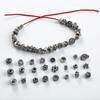 Accesorios Yiwu AliExpress, accesorios de plata antiguos, cuentas de aleación mixtas, espaciador, joyería de cuentas hecha a mano, material de bricolaje