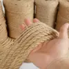 Cuerda de cáñamo soporte de rama DIY malla tejida a mano decoraciones de hilo fino y grueso material para tubería de agua cuerda de amarre