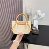 Bolsos de nicho transfronterizos, Bolsos cruzados, Bolsos de mano para mujer, Bolsos de hombro versátiles y de moda para el día a día, Bolsos tipo cubo texturizados