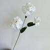 Em estoque Nova Flor de Simulação 3 Camélia Cerimônia de Casamento Teto do Auditório de Casamento Arranjo de Flores Decorativas Altas Vaso Colocação de Flores