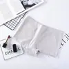 Casa Japonesa Americana Pantalones Cortos de Boxeador para Mujer Sin Marca Cintura Media Entrepierna de Algodón Puro Cadera Transpirable Encaje Lateral Pantalones Cortos de Boxeador para Mujer