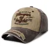 Gorra de béisbol retro lavada con bordado, gorra de pico desgastada de nuevo estilo, sombrero para el sol para exteriores, moderno y versátil, a la moda