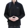 24 Outono JEEP SPIRIT Nova Moda Masculina Bordado Meio Zíper Moletom Moda Casual Gola Top