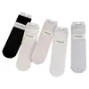 Calcetines de Malla Transpirable para Mujer, Calcetines Finos Blancos de Malla Hueca hasta la Pantorrilla para Primavera y Verano, Calcetines de Algodón Versátiles y Suaves Estilo Japonés