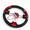 Volante de modificación de coche, volante personalizado de go-kart, volante universal de carreras para videojuegos de 13 pulgadas